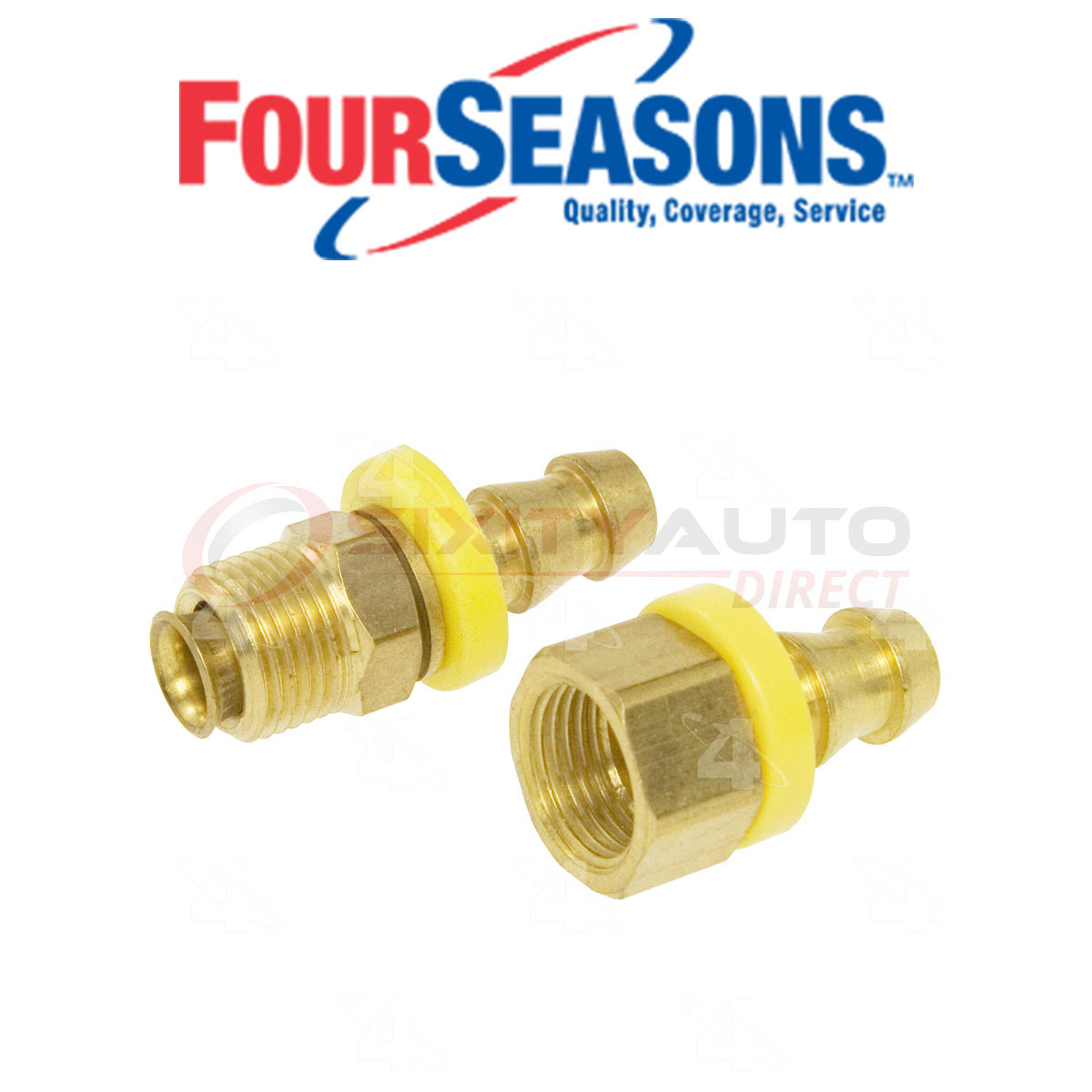 Four Seasons Transmission Oil Cooler Line Connector for 2002-2008 Cadillac sz | eBay 2003 Cadillac Cts Transmission Cooler Line Fitting