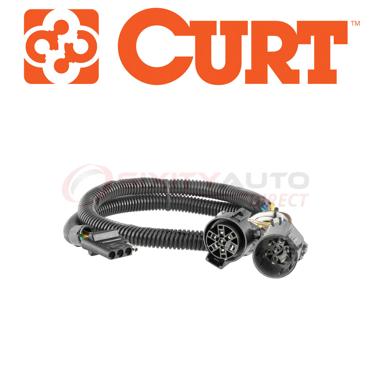 CURT Trailer Harness Custom Wiring Connector for 2011-2014 GMC Acadia 3