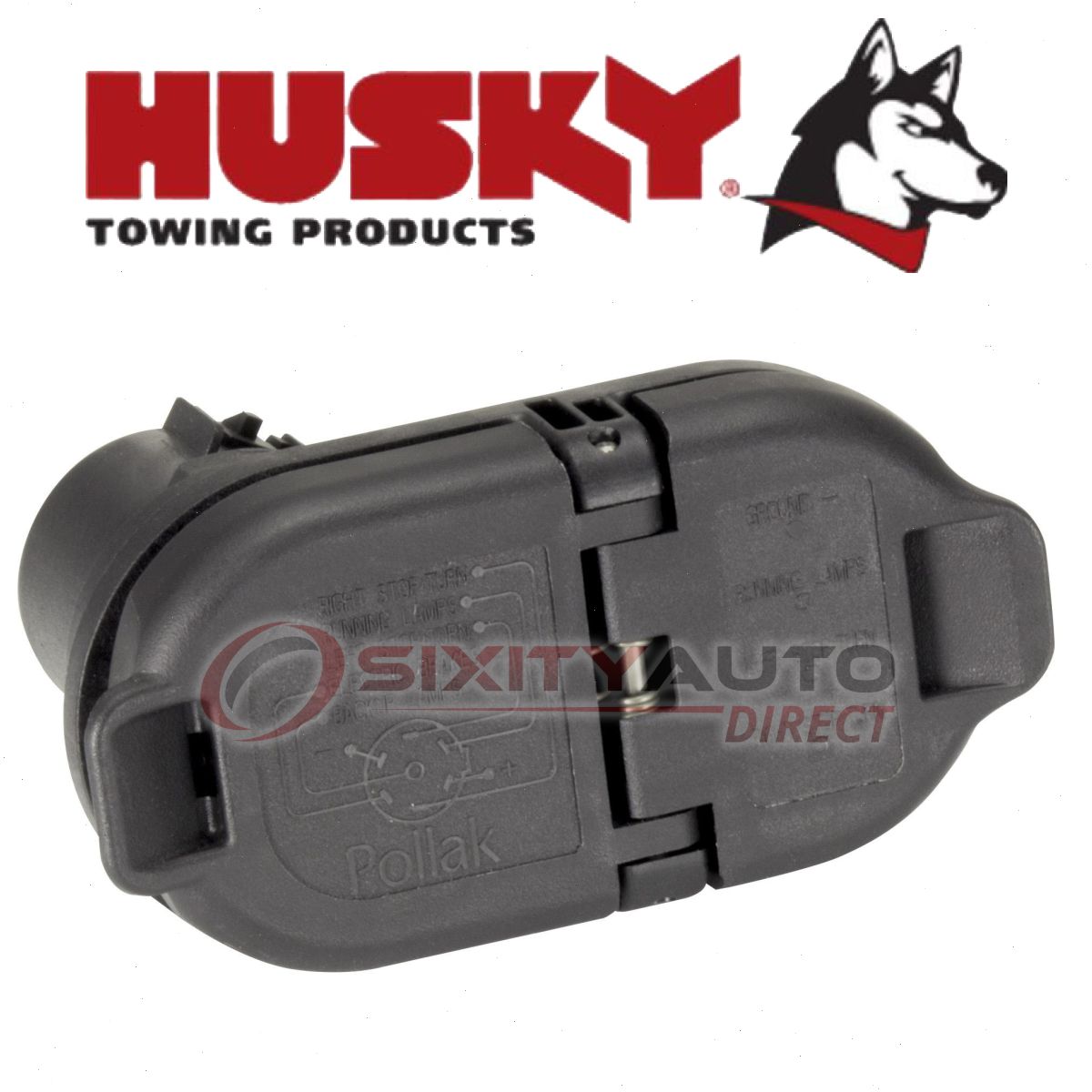 Husky Trailer Wiring Harness for 2001-2019 GMC Sierra 2500 HD 2001 Gmc Sierra Trailer Wiring Harness