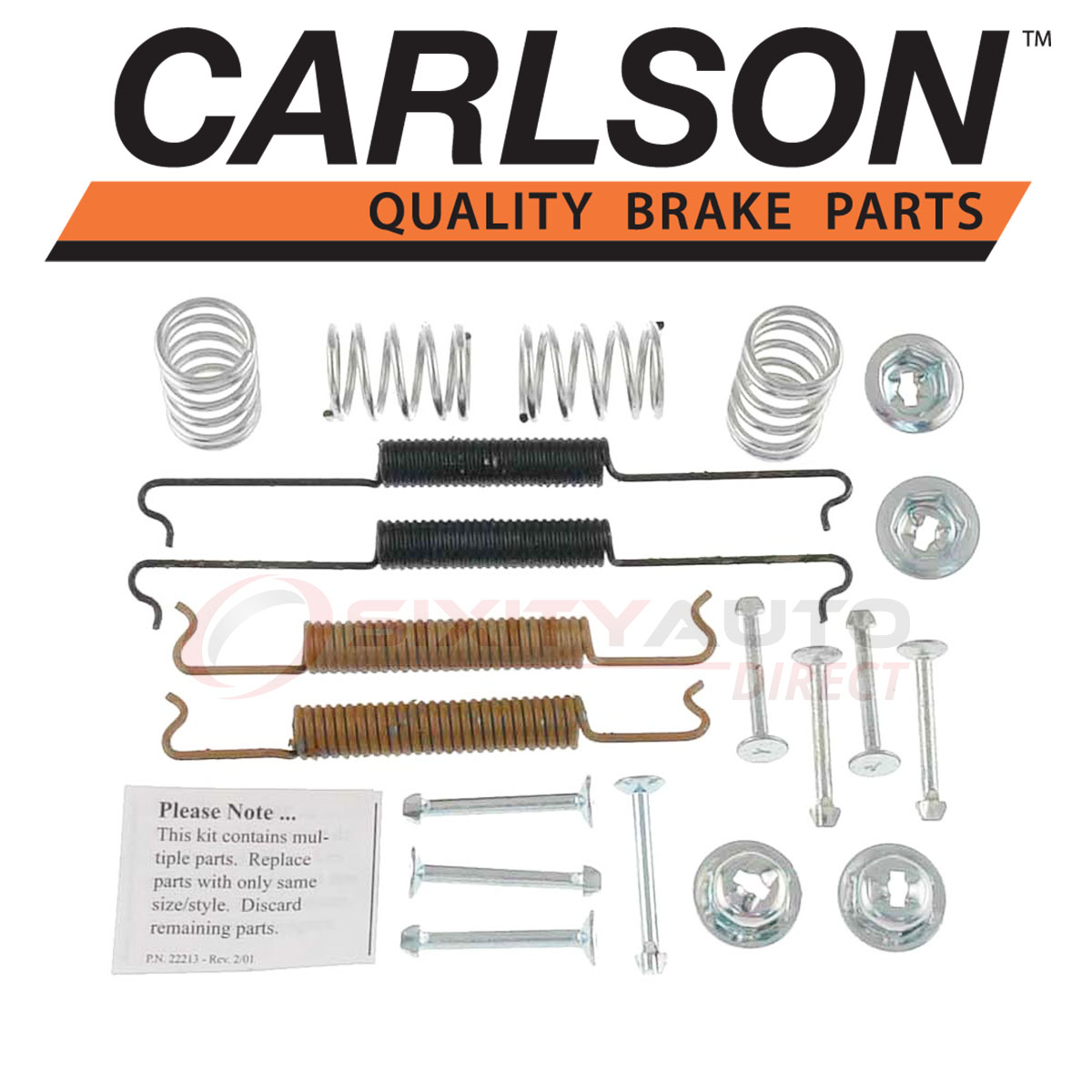 Drum Brake Hardware Kit Rear Carlson 17337 