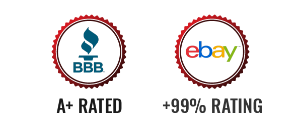 A+ rated by Better Business Bureau
